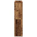 vidaXL Knižnica staré drevo 100x33x135 cm kompozitné drevo