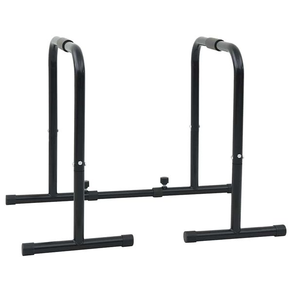 vidaXL Dip tyč Čierna 116 x 66 x 74,5 cm