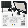 LED reflektor GLARO EMOS ZS2344B s pohybovým senzorom, 50 W, čierny, IP54, 5000 lm, neutrálna biela