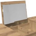 vidaXL Kozmetický stôl Remeselný dub 100 x 45 x 76 cm