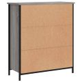 vidaXL Komoda sivá sonoma 70x30x80 cm kompozitné drevo