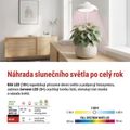 Pozemní svetlo EMOS Z7901 LED GROW 5 W, časovač, biela