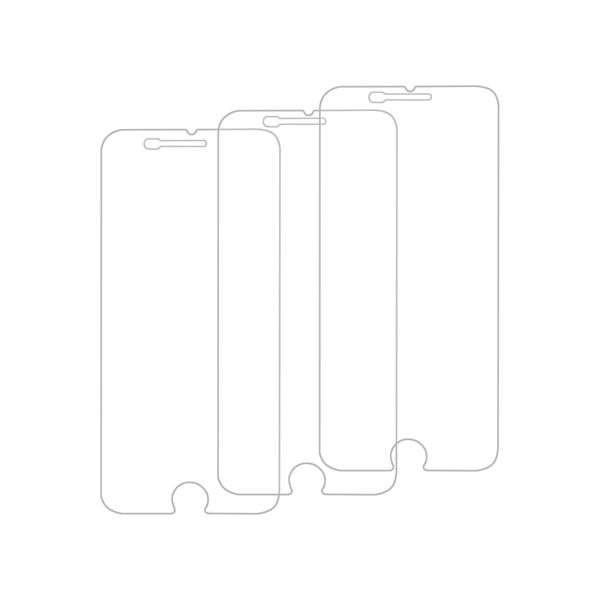 GLSET12 Green Cell 3x Screen Protector GC Clarity for Apple iPhone 6+ / 6S+ / 7+ / 8+