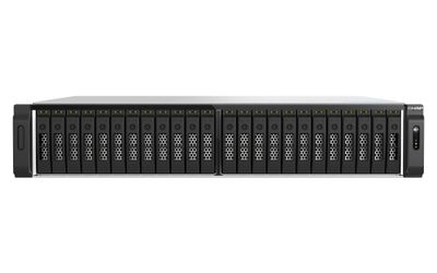 QNAP TS-h3077AFU-R7-64G (Ryzen Pro 5,3 GHz, ZFS, 64 GB DDR5 RAM, 30x 2,5'' SATA, 2x 2,5GbE, 2x 10GbE)