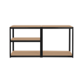  Kovový úložný regál Rebel RB-1251B  180x90x40cm, 150/750kg