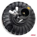 LED výstražný maják W28P 12V 24V AMiO-04104