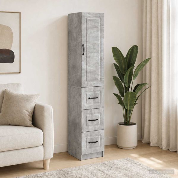 vidaXL Sada skríň 2 ks 33 x 34,5 x 87 cm Kompozitné drevo