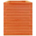 vidaXL Záhradný kvetináč voskovohnedý 90x40x45,5 cm masívna borovica