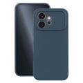Matné TPU puzdro pre Honor 600 tmavomodrá