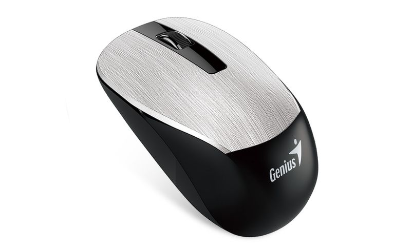 GENIUS NX-7015/Kancelárska/Blue Track/Bezdrôtová USB/Strieborná