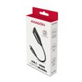 AXAGON RVC-HI2M, USB-C -> HDMI 2.0a redukcia / adaptérov, 4K/60Hz HDR10 Kábel, USB-C (M) na HDMI 2.0a (F), 4K, 60Hz, 0,25m, čierny