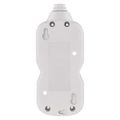 Prodlužovací kabel EMOS P02114 / 1,4 m / 2 zásuvky / biely / PVC / 1 mm²