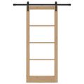 vidaXL Posuvné dvere ORKDAL Prírodná 83 x 202 cm