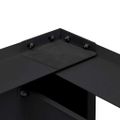 vidaXL Pedestal na práčku 2 ks Čierny 127 x 54,5 x 32,5 cm Oceľ