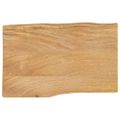 vidaXL Stolová doska 50x40x2,5 cm živý okraj masívny mangovník