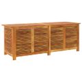 vidaXL Záhradný úložný box s mriežkami 150x50x56 cm masívna akácia