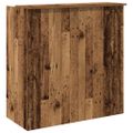 vidaXL Recepčný stôl staré drevo 100x50x103,5 cm kompozitné drevo