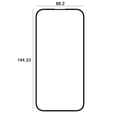 Etteri tempered glass 9D for iPhone 15 6,1"