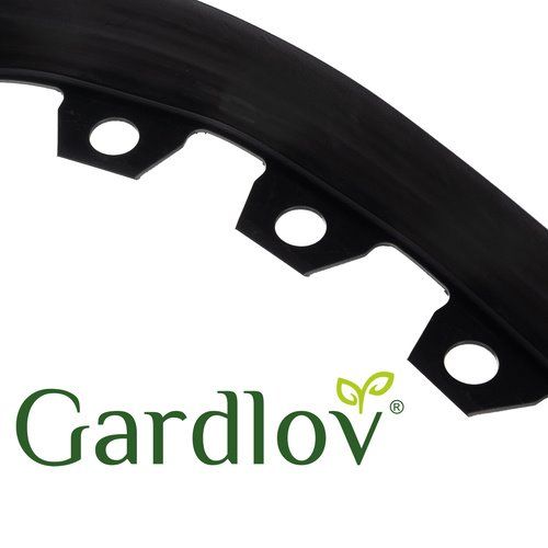 Záhradný plastový obrubník 60mm, 10m s kolíkmi Gardlov 24562 Zahradní plastový obrubník 60mm, 10m s kolíky Gardlov 24562