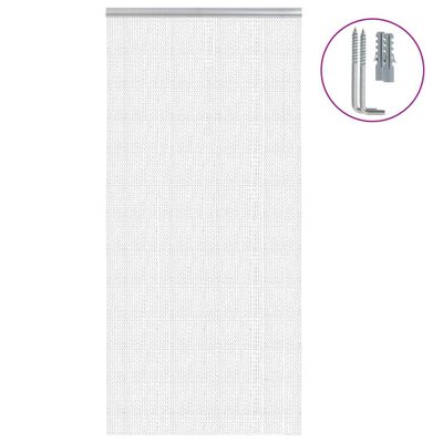 vidaXL Záves na dvere 100x226 cm hliník
