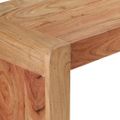 vidaXL Konzolový stolík 110x30x76 cm masívne akáciové drevo