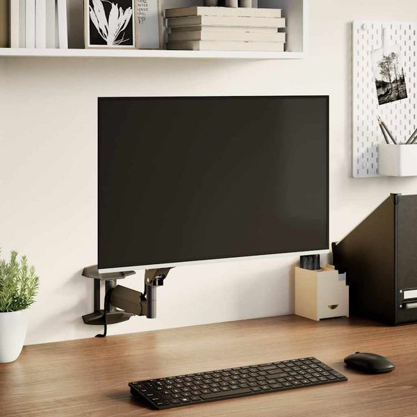 VidaXL držiak monitora stenu max 27-palcovú plynovú pružinu obrazovky