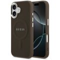 Obal Guess Classic Logo MagSafe pre iPhone 17 hnedá