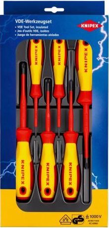 Knipex, Sada šroubovákov VDE Phillips® / Pozidriv®
