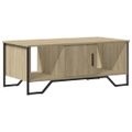 vidaXL Konferenčný stolík dub sonoma 100x51x40 cm kompozitné drevo