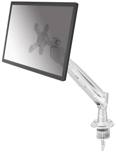 Neomounts FPMA-D940 / Flat Screen Desk Mount (clamp)  / Silver Držák, VESA, stolní, pro plochý monitor, úhloprícka 10"-30", náklon 60°, otácení 360°, rotace 180°, nosnost 9kg, stríbrný