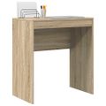 vidaXL Stôl Iný dub sonoma 70 x 40 x 76 cm Kompozitné drevo