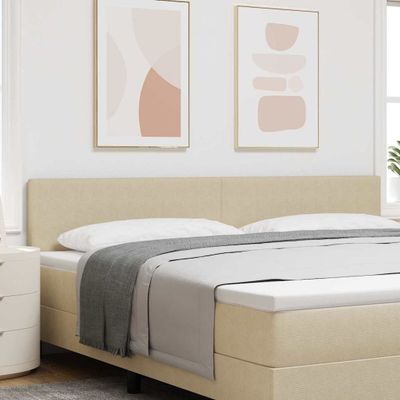 vidaXL LED hlavová doska Šedá zelená 200 cm Kordúrová tkanina