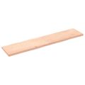 vidaXL Stolová doska 180x40x(2-4) cm neošetrený masív živé hrany
