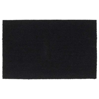 vidaXL Rohožka čierna 50x80 cm všívané kokosové vlákno