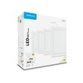 Modee LED Štvorcový LED panel - montovateľný 24W 2640lm neutrálna biela P4 (ML-LPS4000K24WPN)