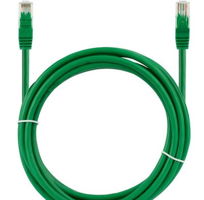 UTP Patch Kábel Neku 2x RJ45 CAT6 0,5m, zelený UTP Patch Kabel Neku 2x RJ45 CAT6 0,5m, zelený
