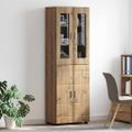 vidaXL Highboard FLORIN 60 x 35 x 182 cm Remeselný dub