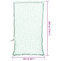 vidaXL Sieť na prívesný vozík s elastickým lanom, zelená 3x1,65 m, PP