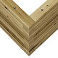 vidaXL Záhradný kvetináč 90x60x45,5 cm impregnovaná borovica
