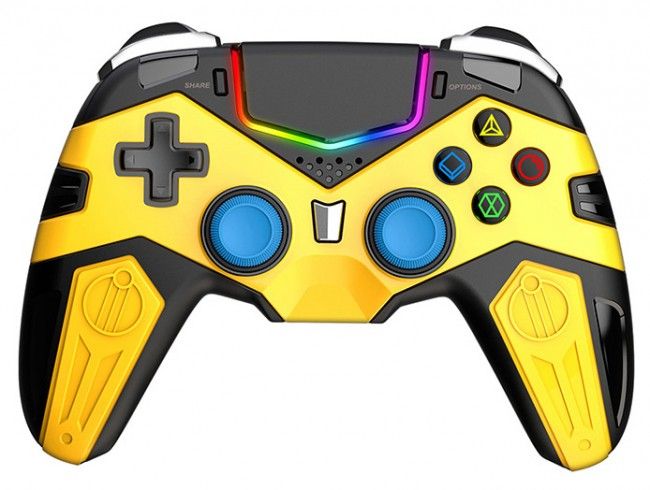 iPega 4019A Bezdrôtový Herný Ovládač pre PS4 Black/Yellow