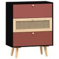 vidaXL Komoda so zásuvkami 60x30x75 cm kompozitné drevo
