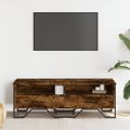 vidaXL TV stolík dub sonoma 122x34x41 cm kompozitné drevo