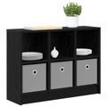 vidaXL Servírovacia skriňa Čierny dub 73,5 x 22,5 x 53,5 cm