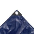 vidaXL Celta 650 g/m², 4x4 m, modrá