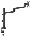 Neomounts DS60-425BL1 /Držák displeje/na stůl/17-27"/svorka+průchodka/3čepy/VESA 100X100/nosn.8kg/1 displej/černý Držák, VESA, stolní, pro plochý monitor, úhloprícka 17"-27", náklon 120°, otácení 180°, rotace 360°, nosnost 8kg, cerný