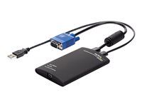 1920 x 1200 - Portable Laptop USB 2.0 to KVM Console (NOTECONS01) - Prepínač KVM - 1 x KVM port(s) - 1 miestny používateľ - desktop