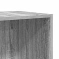 vidaXL Príručný stolík sivý dub sonoma 33x33x34,5 cm spracované drevo
