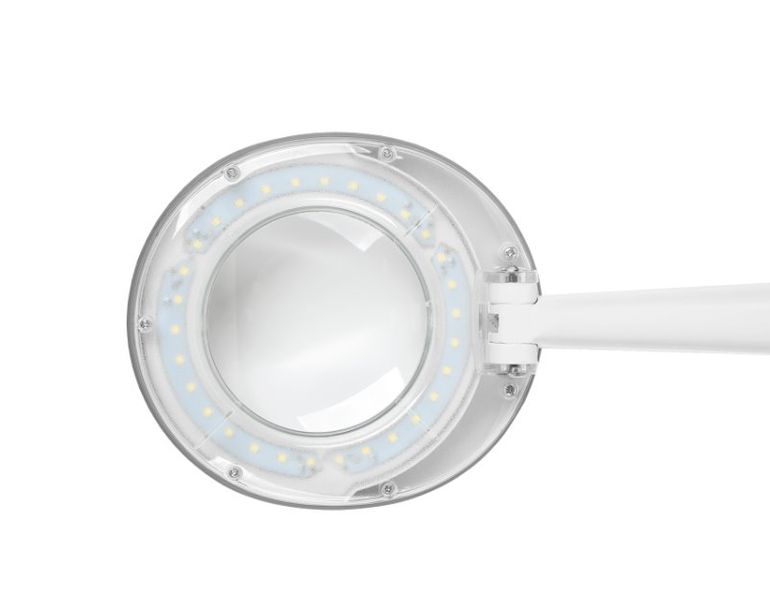 Stolová lampa s lupou REBEL NAR0460-2 5D 6W 60-LED do dielne Stolní lampa s lupou REBEL NAR0460-2 5D 6W 60-LED do dílny