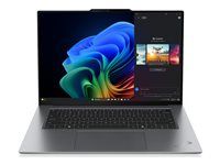 Aura Edition - prevedenie závesu 180 stupňov - Intel Core Ultra 7 - 258V / až 4.8 GHz - Evo - Win 11 Pro - Intel Arc Graphics 140V - 32 GB RAM - 1 TB SSD TCG Opal Encryption 2, NVMe - 15.3" OLED dotykový displej 2880 x 1800 (2.8K) @ 120 Hz - Wi-Fi 7, Bluetooth - biela - klávesnica: česká/slovenská - s Lenovo Premier Support 3 roky, kompenzácia CO2 0,5 tony (2. generácia)