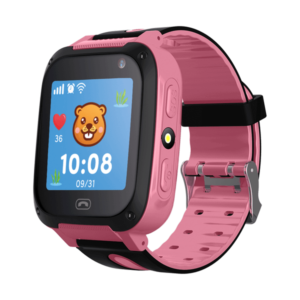 Setty SD-100 FunKids detské inteligentné hodinky, ružová (GSM116918)